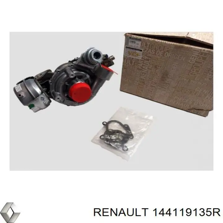 144119135R Renault (RVI) turbina
