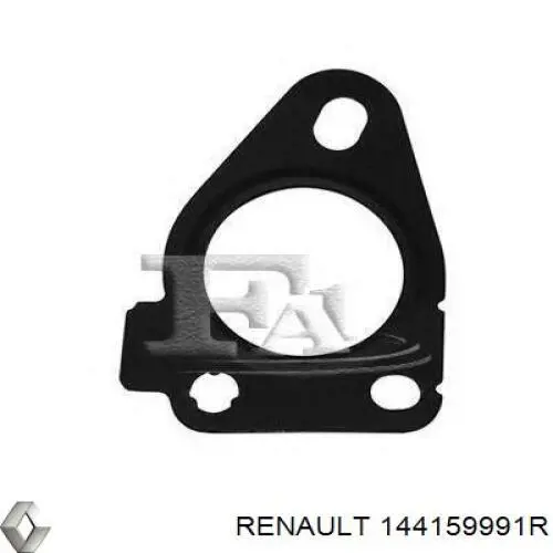 144159991R Renault (RVI) vedante de turbina dos gases de escape, admissão