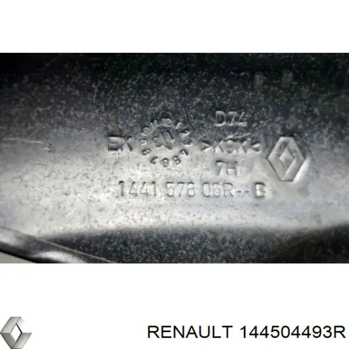 Защита (тепловой экран) выпускного коллектора 1445000QAC Renault (RVI)