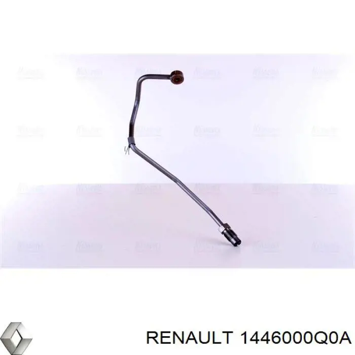 Трубка (шланг) подачи масла к турбине Renault (RVI) 93161872 цена, от 63.33 USD