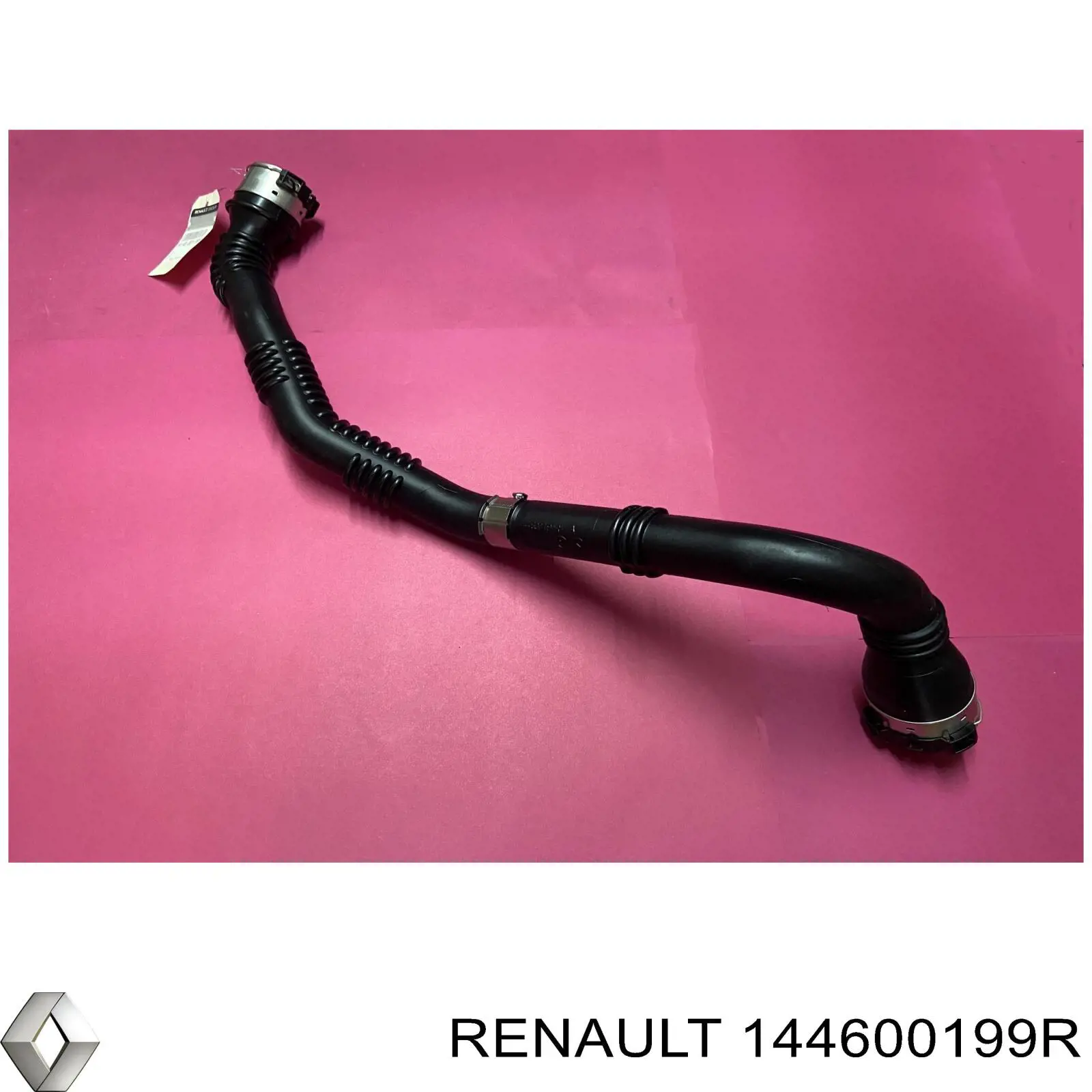 Mangueira (cano derivado) esquerda de intercooler 144600199R Mercedes