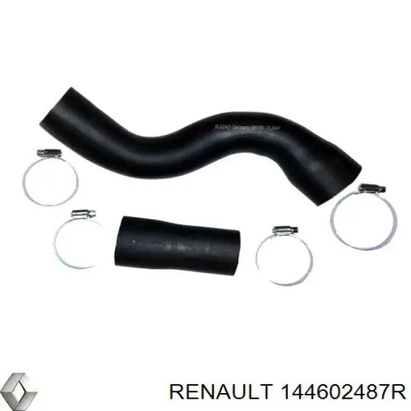 144602487R Renault (RVI) Патрубок воздушный, выход из компрессора (наддув)