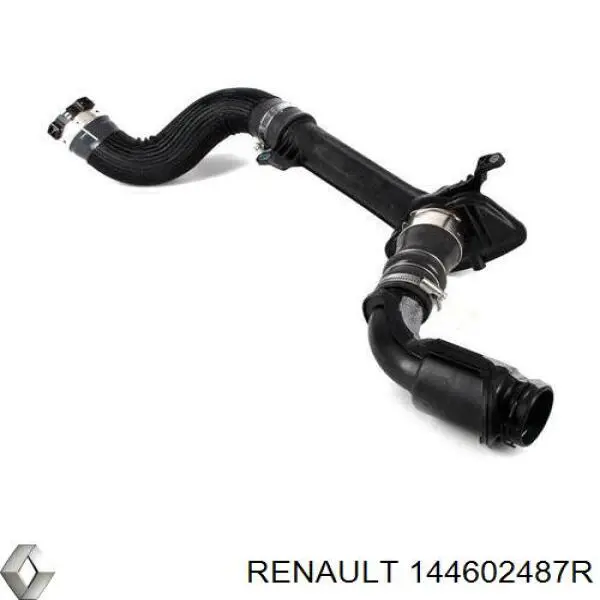 Патрубок воздушный, выход из турбины/компрессора (наддув) Renault (RVI) 144602487R цена, от 33.39 USD