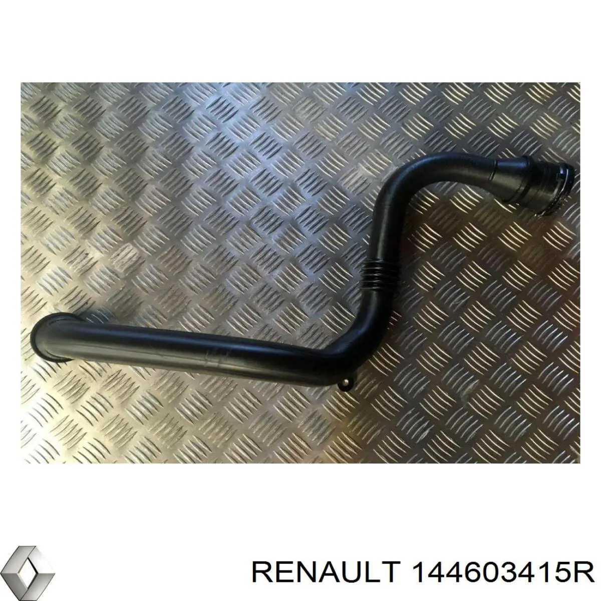 144603415R Renault (RVI) mangueira (cano derivado esquerda de intercooler)