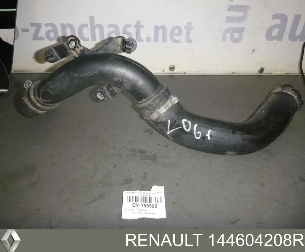Купить 144604208R Renault (RVI) Патрубок интеркулера