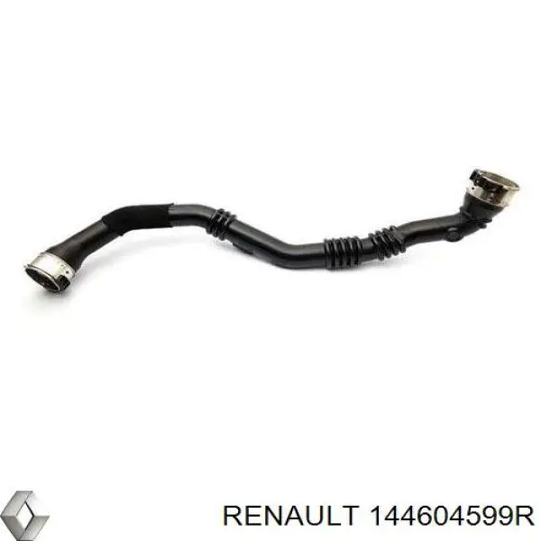 144604599R Renault (RVI) mangueira (cano derivado esquerda de intercooler)