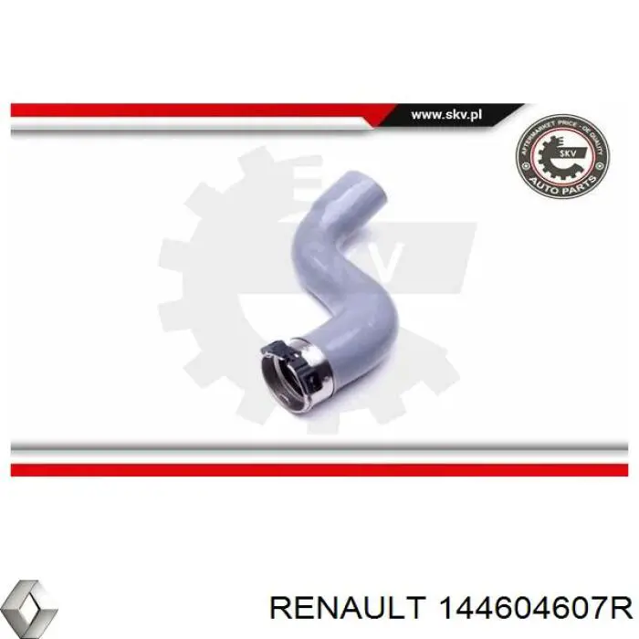 Патрубок интеркулера 144604607R Renault (RVI)