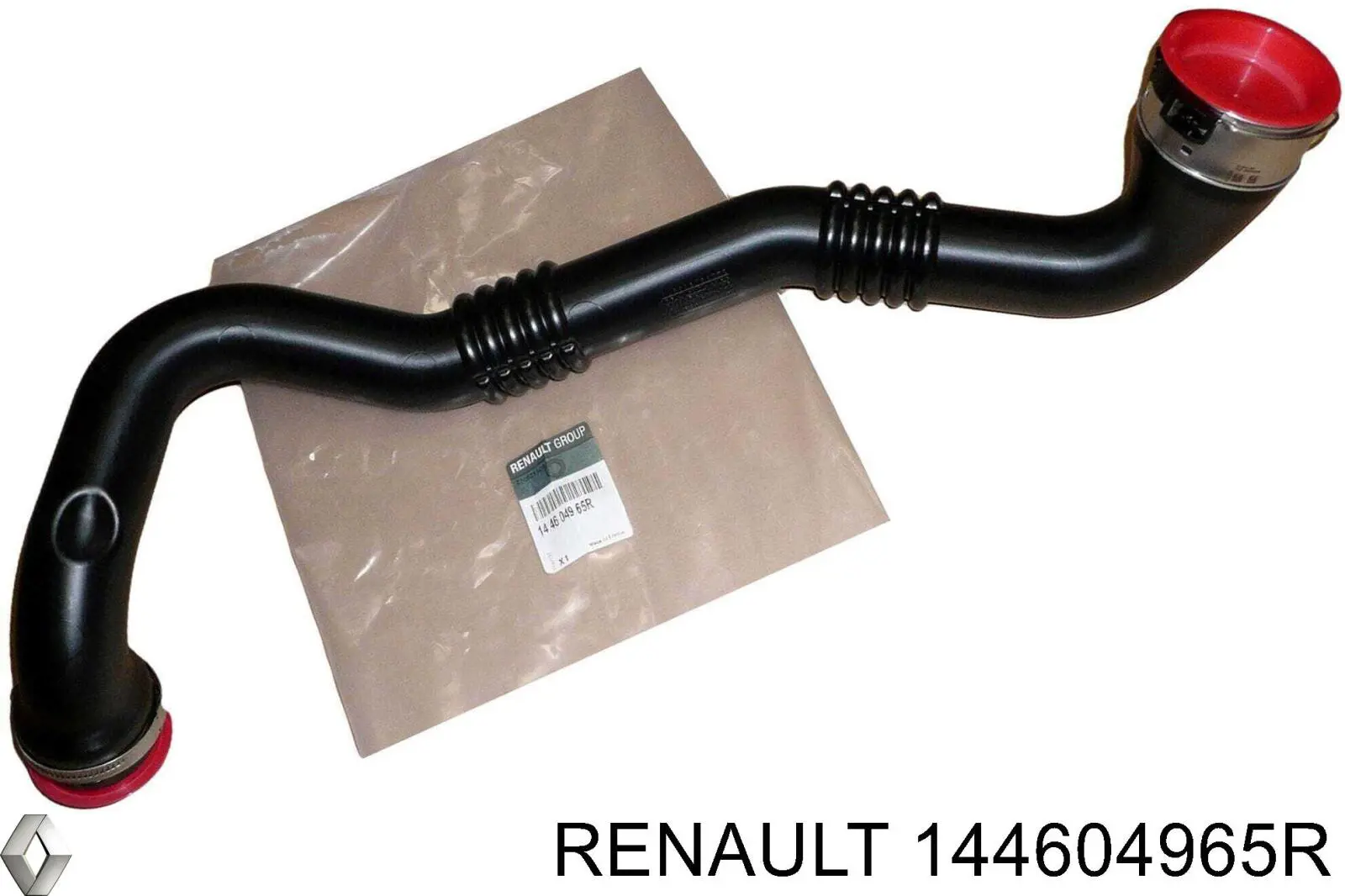 Tubo flexible de aire de sobrealimentación derecho 144604965R Renault (RVI)