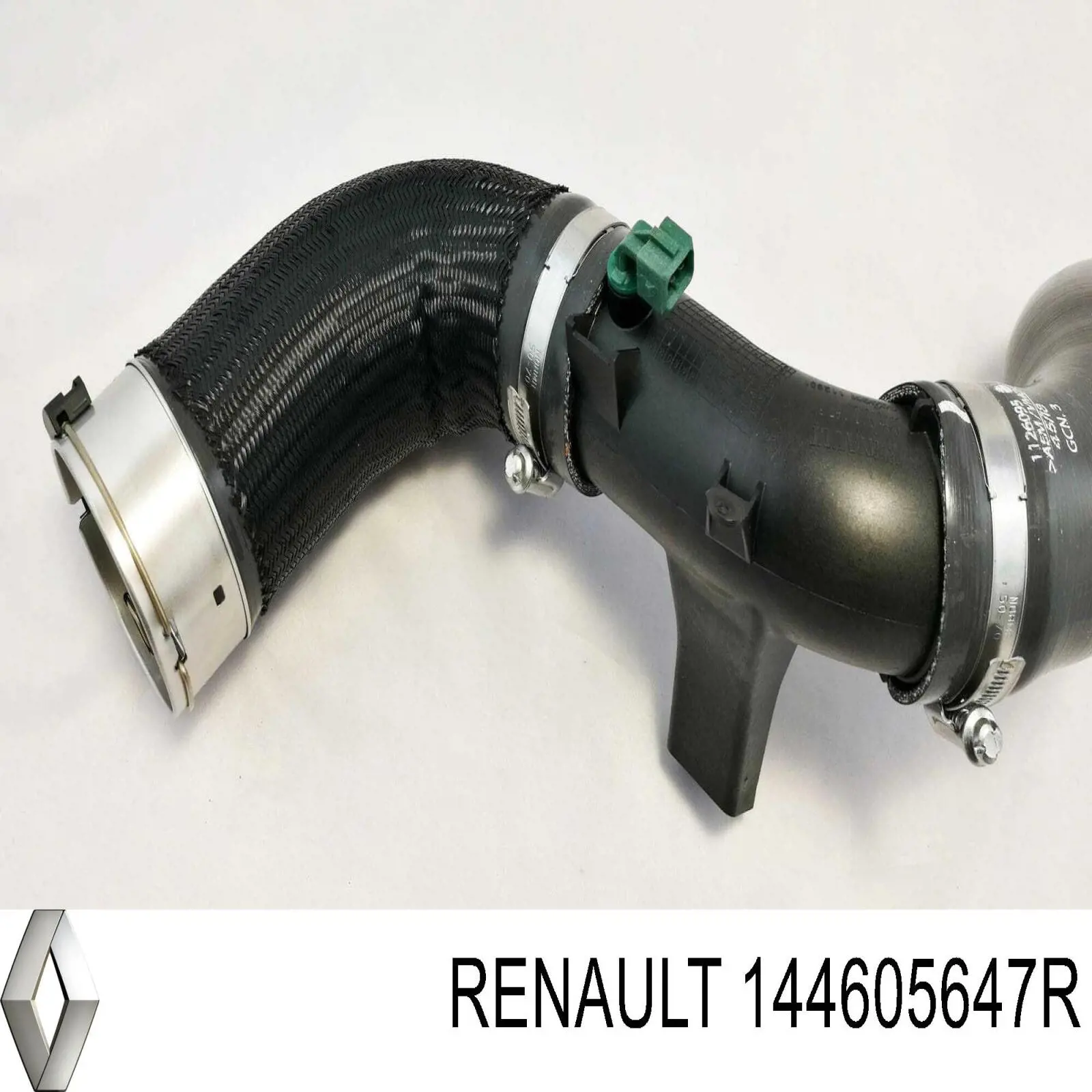 Шланг (патрубок) интеркуллера левый Renault (RVI) 144605647R