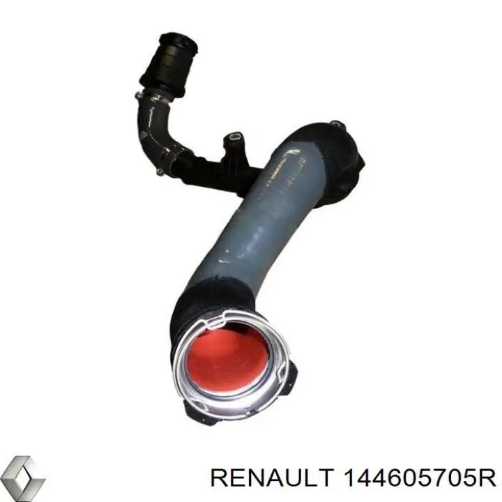 144605705R Renault (RVI) mangueira (cano derivado esquerda de intercooler)