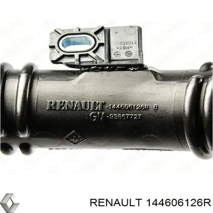 Правый шланг интеркуллера 144606126R Renault (RVI)