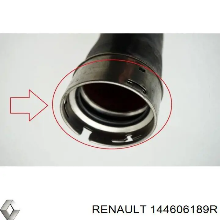 144606189R Renault (RVI) Патрубок интеркуллера