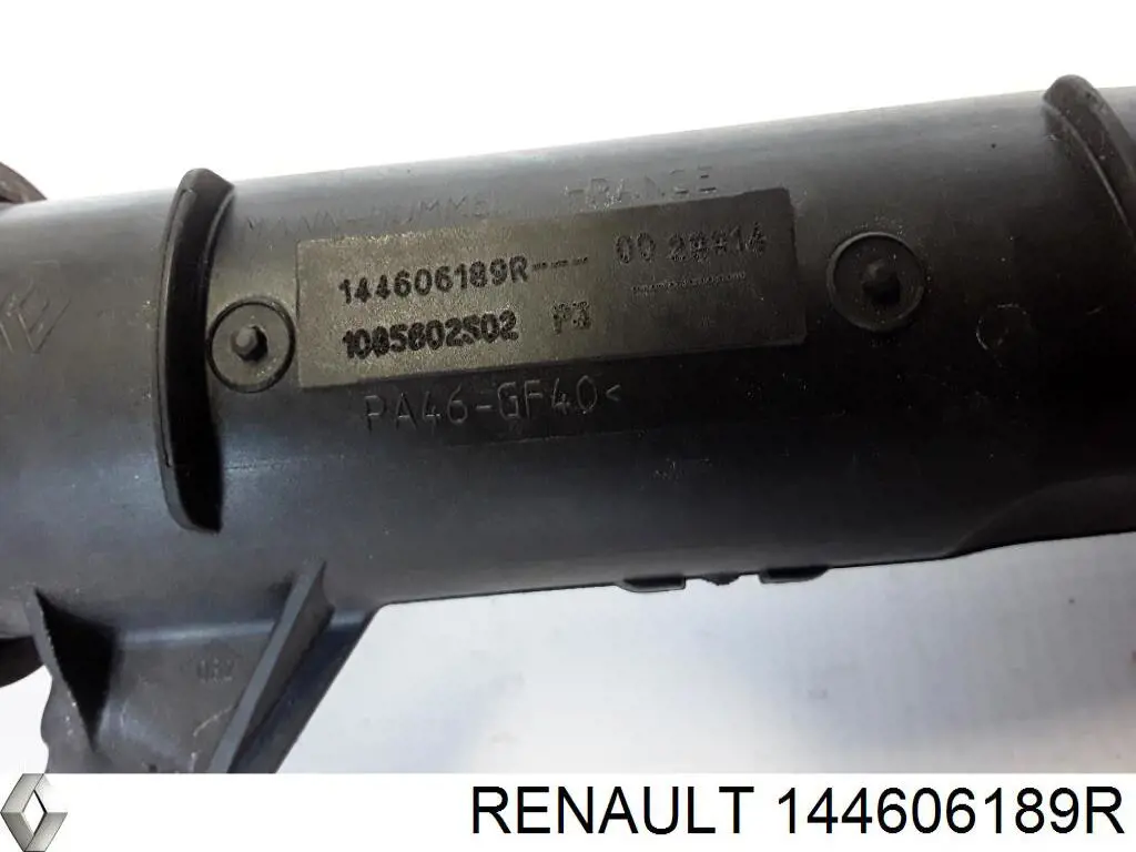 Патрубок интеркулера 144606189R Renault (RVI)