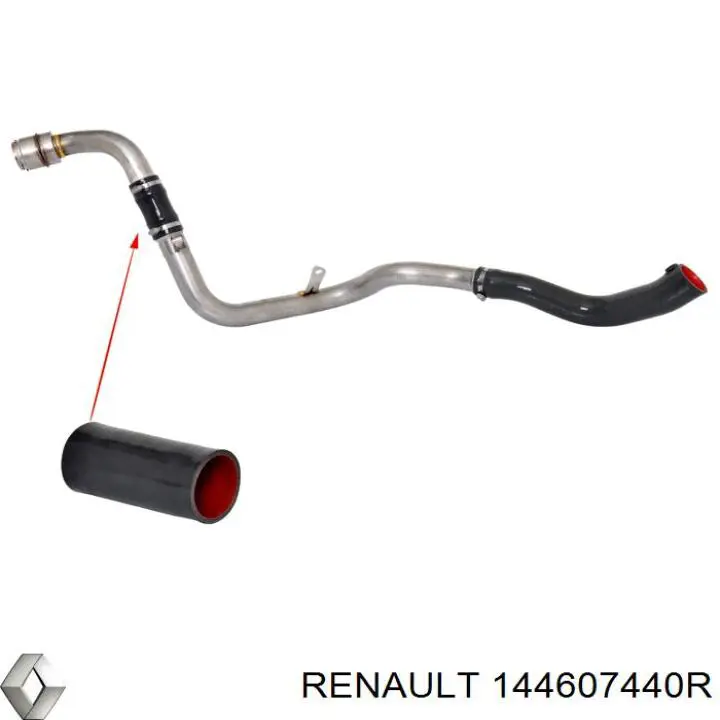 Шланг интеркуллера Renault (RVI) 144607440R