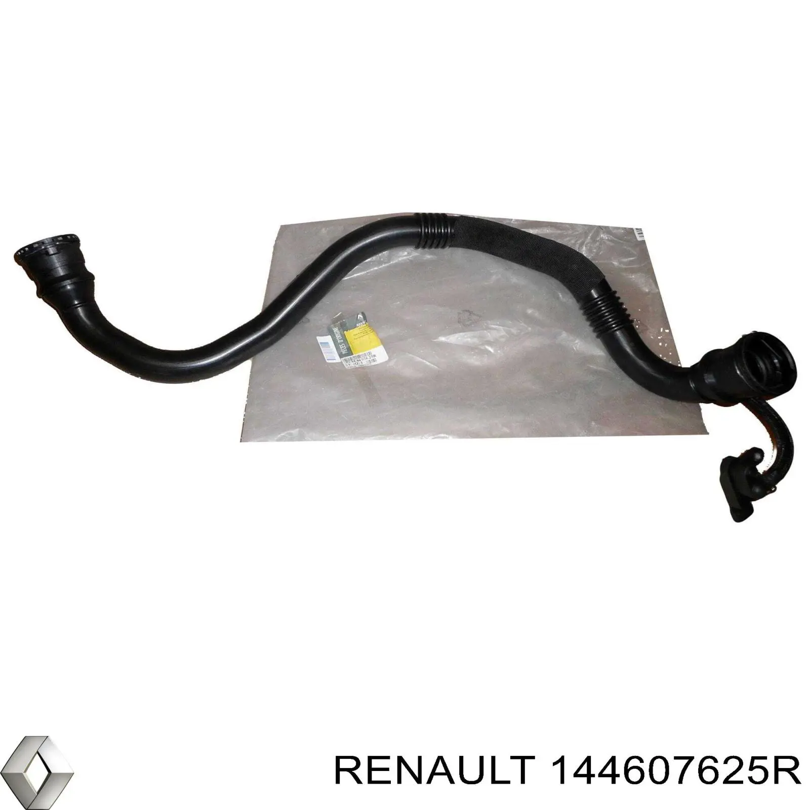 144607625R Renault (RVI) mangueira (cano derivado esquerda de intercooler)