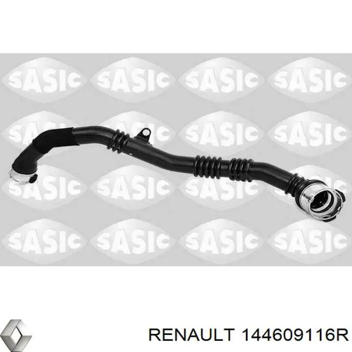 144609116R RENAULT Tubo flexible de aire de sobrealimentación izquierdo original y equivalente