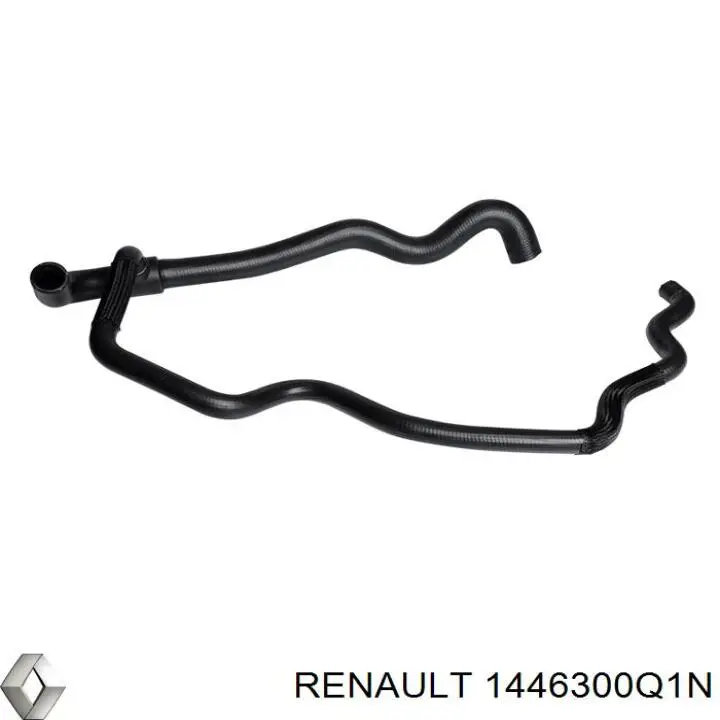 Правый шланг интеркуллера 1446300Q1N Renault (RVI)