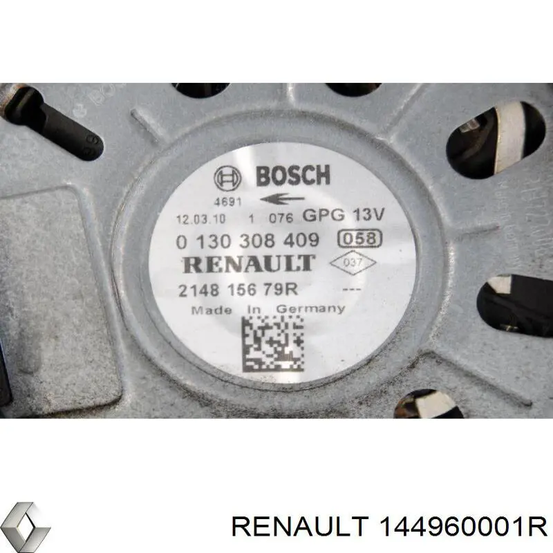 Купить 144960001R Renault (RVI) Интеркулер