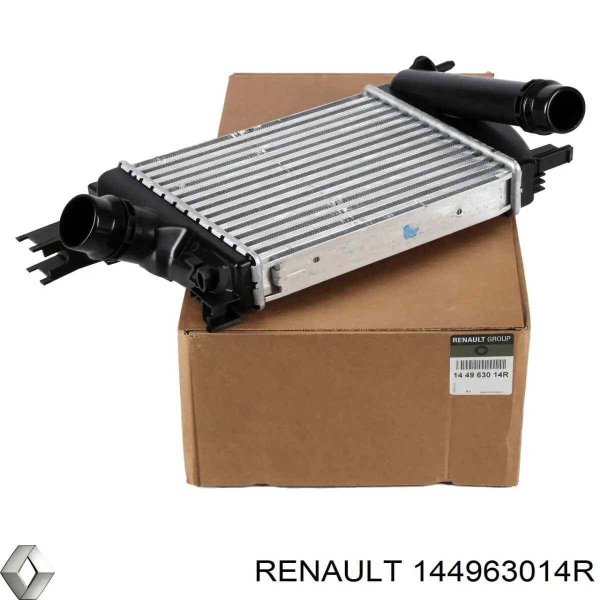 144963014R Renault (RVI) radiador de intercooler