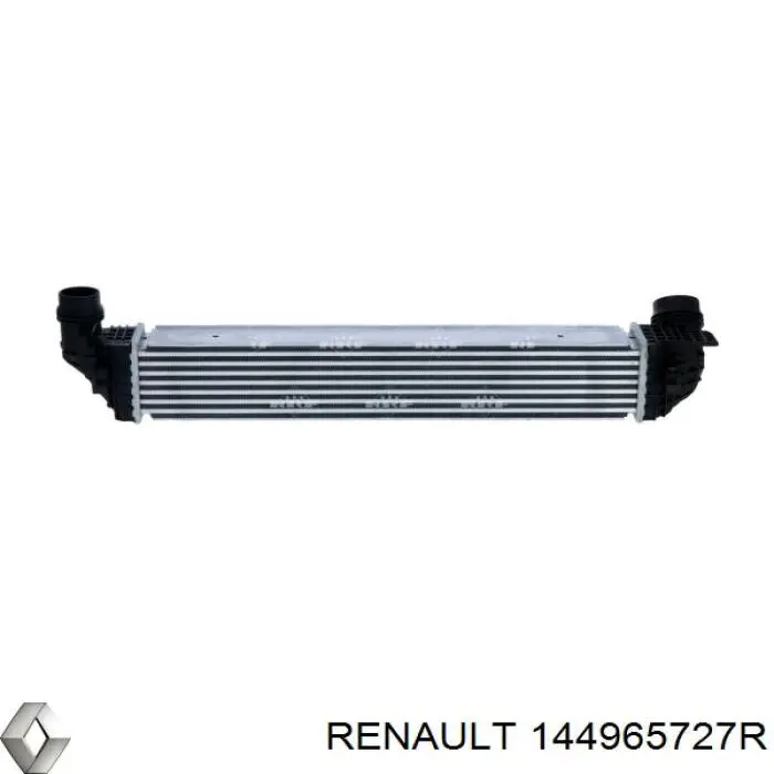 144965727R Renault (RVI) radiador de intercooler