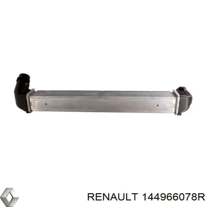 144966078R Renault (RVI) radiador de intercooler