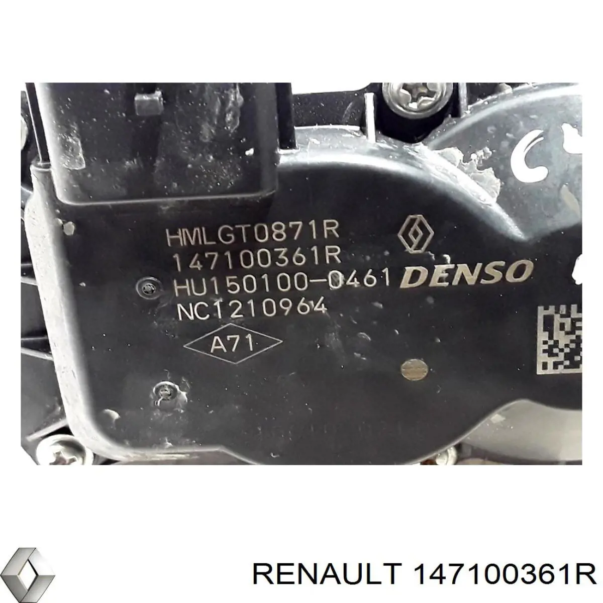 Válvula EGR de recirculação dos gases Renault Clio V B7