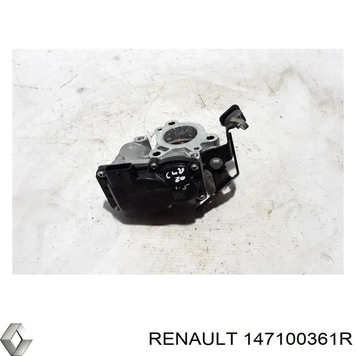 Válvula EGR de recirculação dos gases para Renault Clio V B7