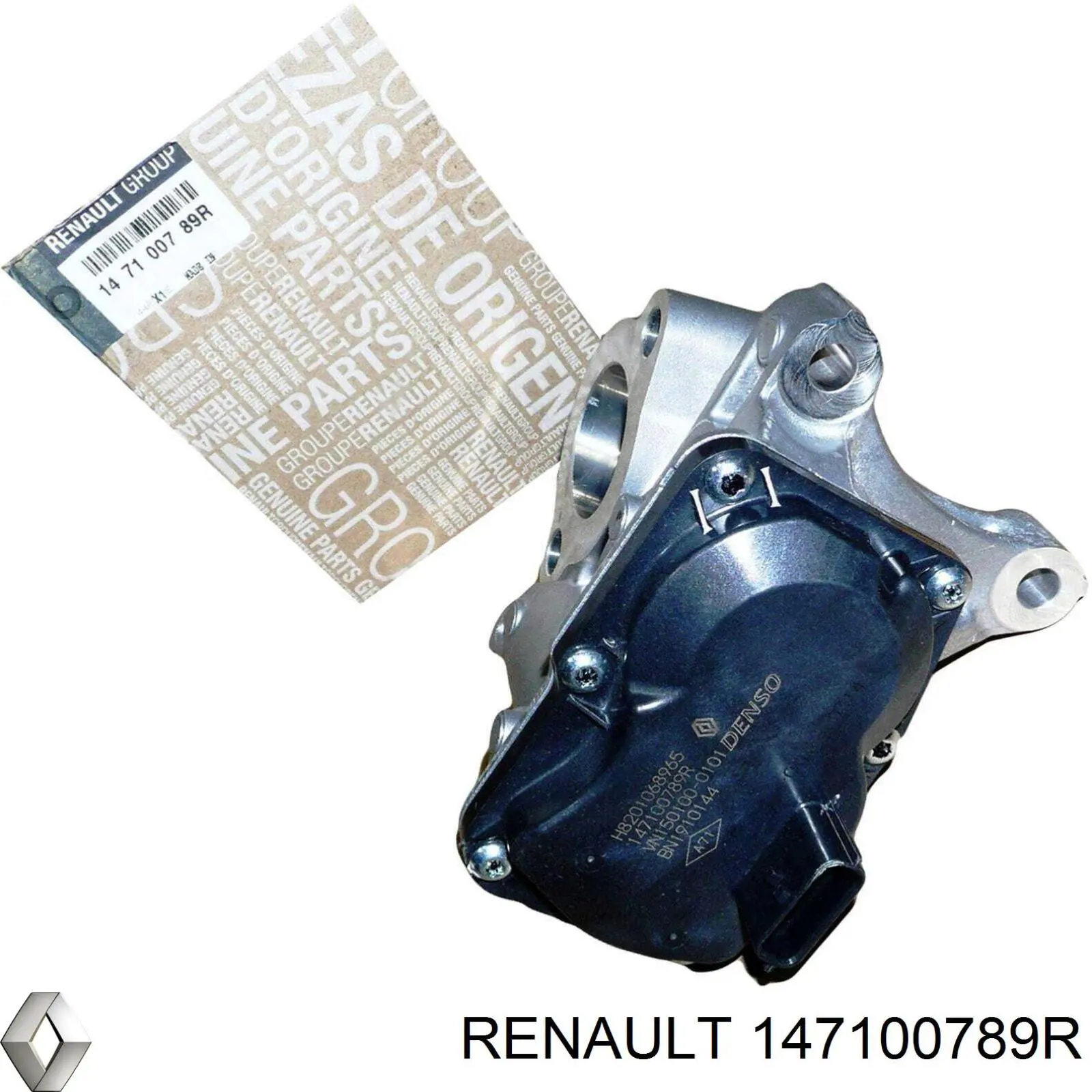 Купить 147100789R Renault (RVI) Клапан EGR системы рециркуляции отработавших газов
