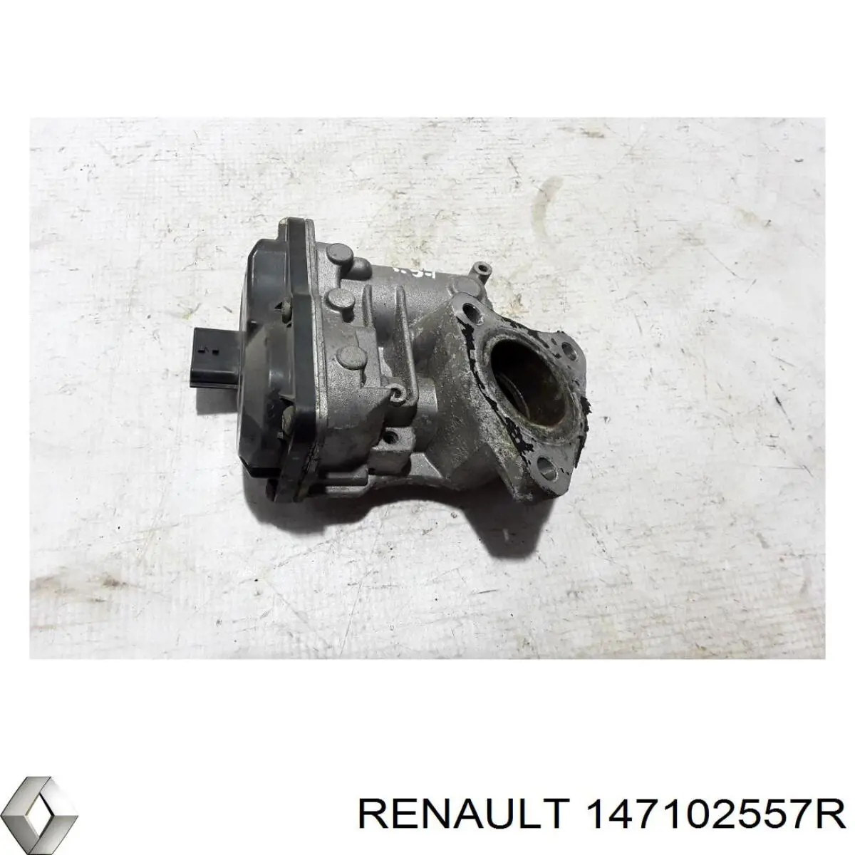147102557R Renault (RVI) байпасный клапан egr, рециркуляции газов