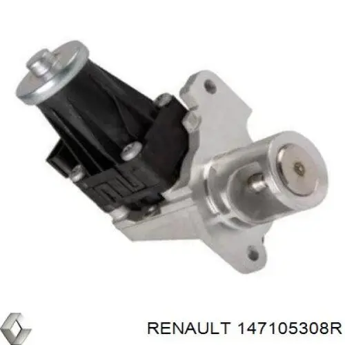 147105308R Renault (RVI) válvula segura egr, de recirculação dos gases