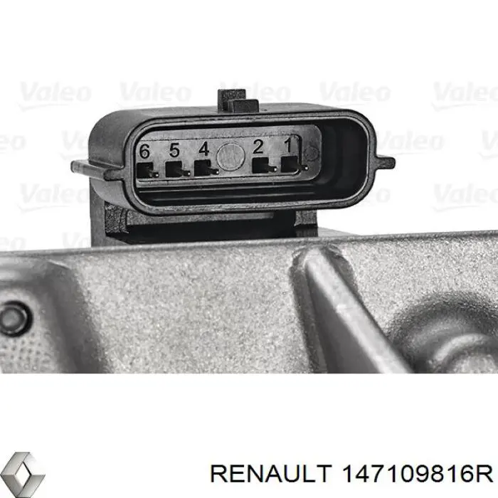 147109816R Renault (RVI) válvula egr de recirculação dos gases