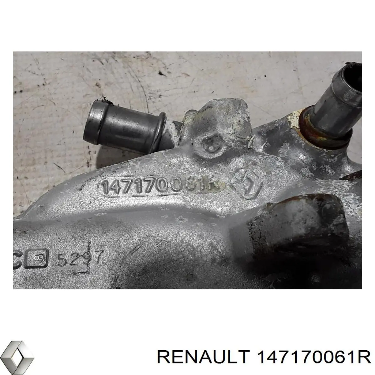 Корпус (камера) клапана EGR Renault (RVI) 147170061R цена, от 22.41 USD