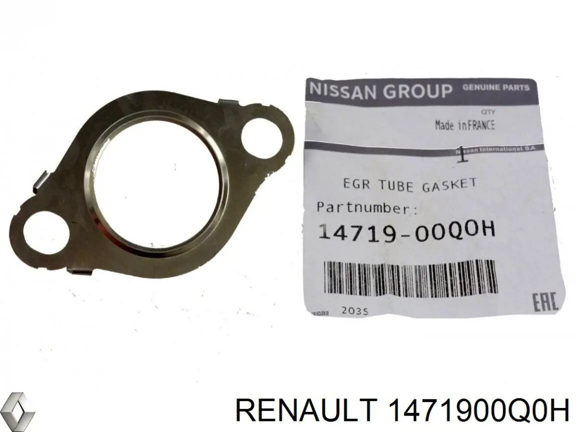 1471900Q0H Renault (RVI) Прокладка коллектора выпуск