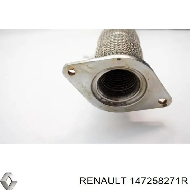 147253828R Renault (RVI) silenciador, parte traseira