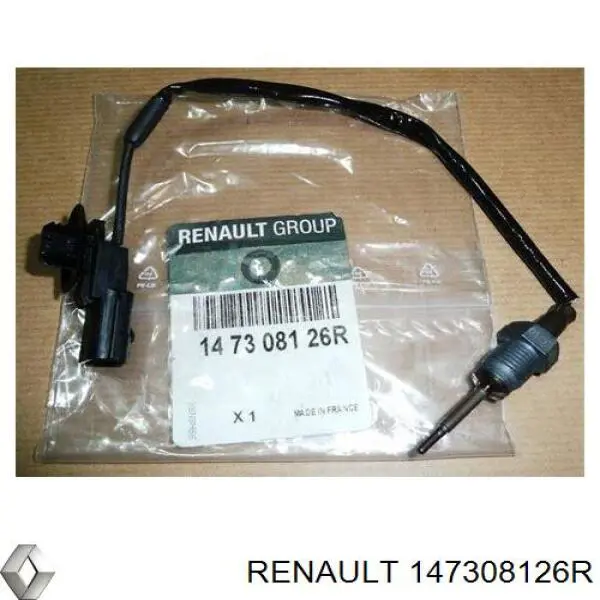 Sensor de temperatura dos gases de escape (GE), de válvula EGR para Renault Scenic (JZ0)