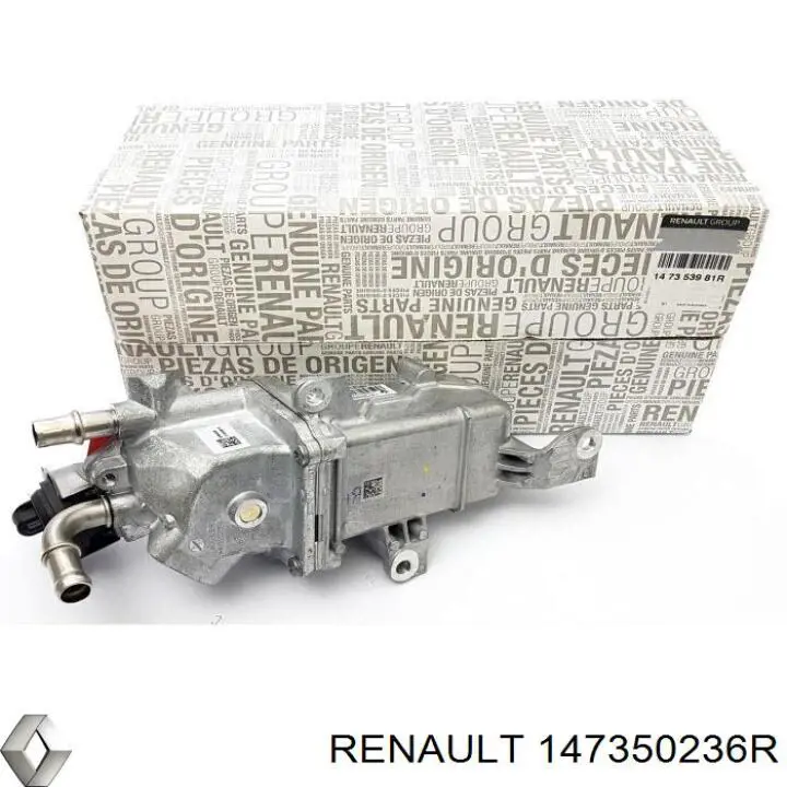 Клапан EGR, рециркуляции газов RENAULT 147350236R
