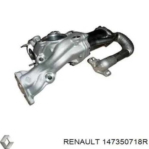 Шланг (патрубок) радиатор EGR, подача на Renault Laguna III 