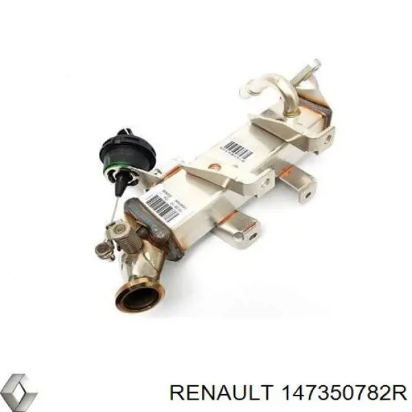 Радиатор системы EGR рециркуляции выхлопных газов Renault (RVI) 147350782R