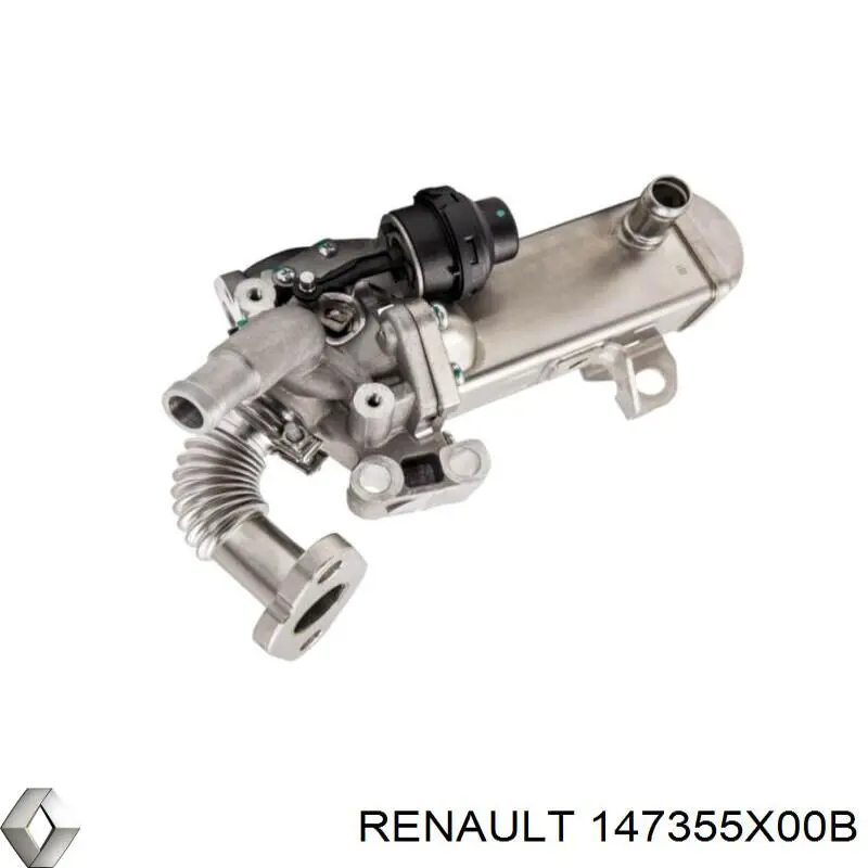 147355X00B RENAULT Enfriador EGR de recirculación de gases de escape original y equivalente