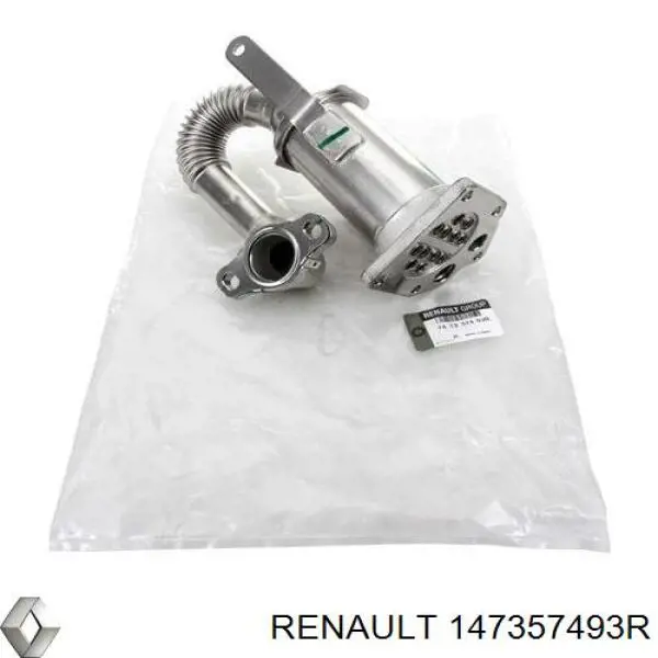 147357493R RENAULT Enfriador EGR de recirculación de gases de escape original y equivalente