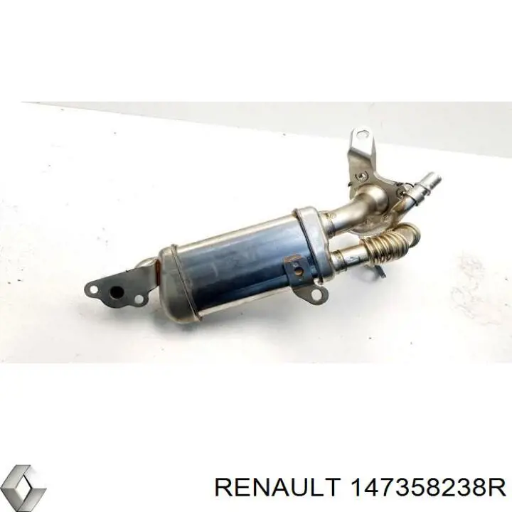 147358238R Renault (RVI) radiador do sistema egr de recirculação dos gases de escape