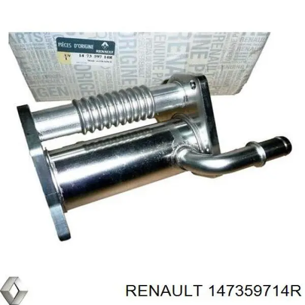 Радиатор системы EGR рециркуляции выхлопных газов Renault (RVI) 147359714R цена, от 22.52 USD