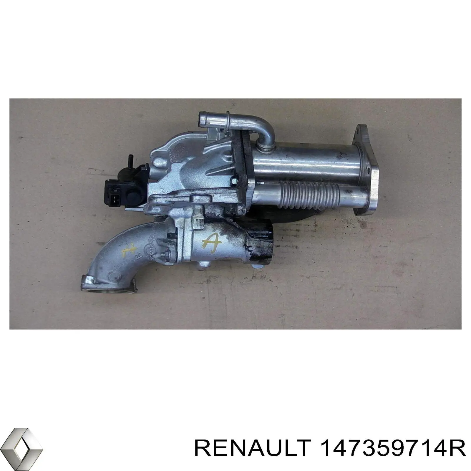 Купить 147359714R Renault (RVI) Радиатор системы EGR