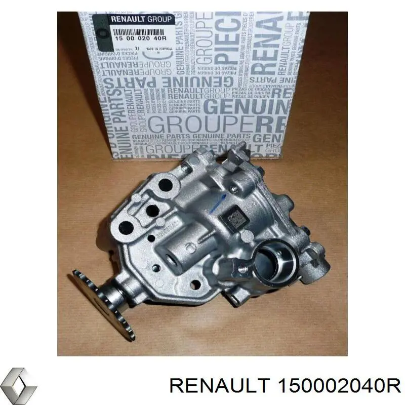 150002040R Renault (RVI) насос масляный