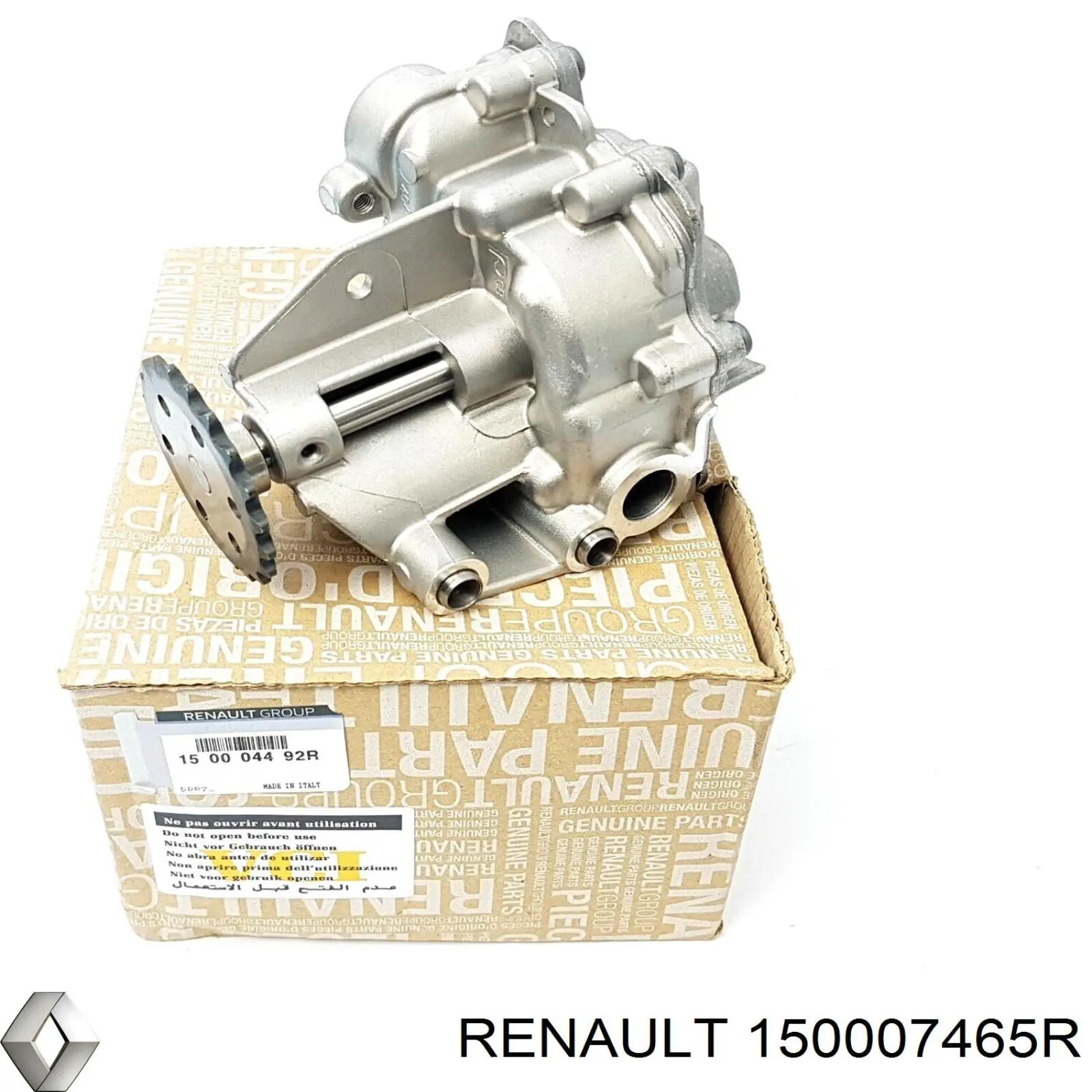 150007465R Renault (RVI) bomba de óleo