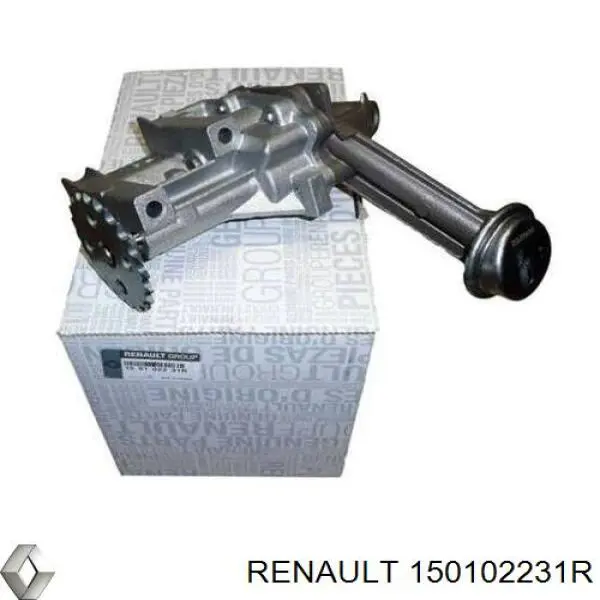 150102231R Renault (RVI) насос масляный