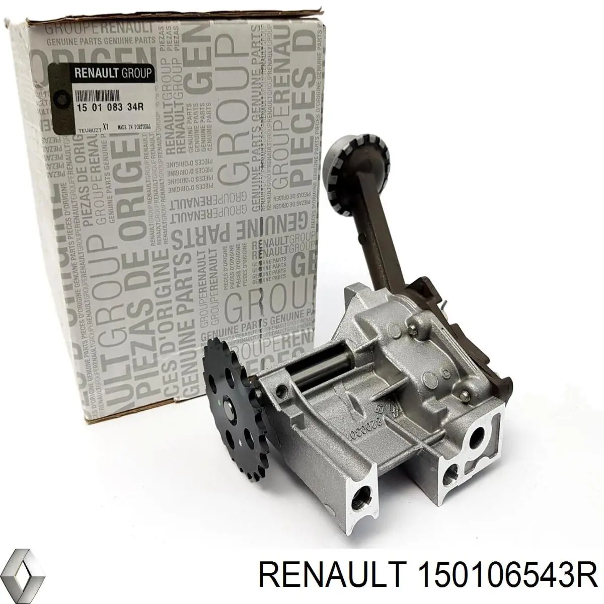 Bomba de óleo Renault (RVI) 150106543R