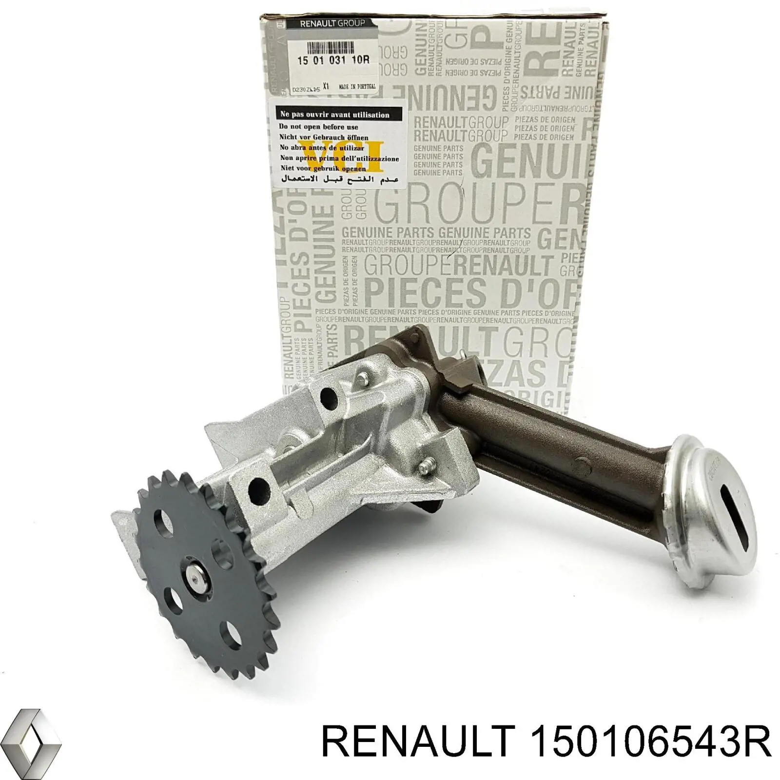 Bomba de óleo Renault (RVI) 150106543R preço, a partir de 84,21 USD