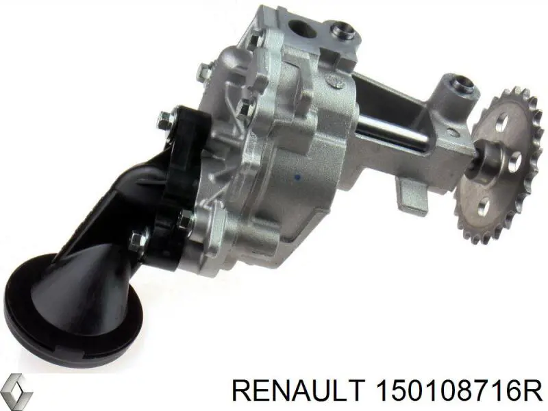 150108716R Renault (RVI) bomba de óleo