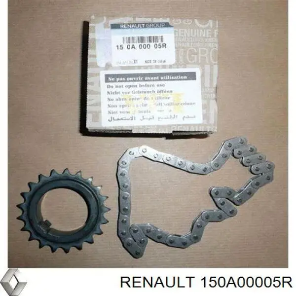 150A00005R Renault (RVI) cadeia do mecanismo de distribuição de gás, kit